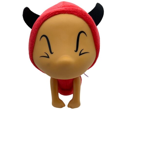 Hasbro Hana Zuki Little Dreamer Red Devil Plush Full of Treasures Plastic Face - Picture 2 of 5